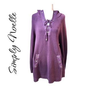 Sz XXL Simply Noelle Hooded Sweater